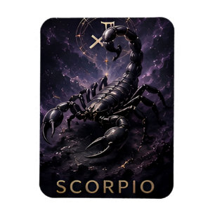 Íman Símbolo de Ástrologia Celestial Escorpião Zodíaco 