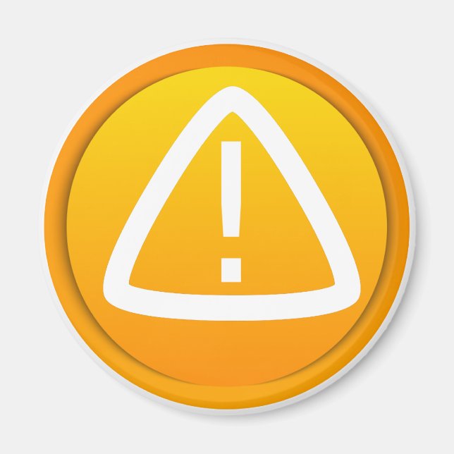 Íman Símbolo de Atenção (Frente)