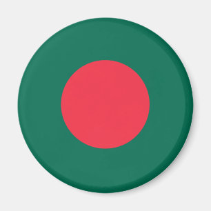 Íman Símbolo de bandeira do país roundário Bangladesh m