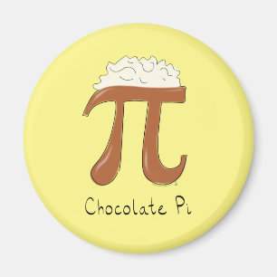 Íman Símbolo de Chocolate Pi Day Maastricht Professor