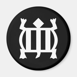 Íman Símbolo de Denkyem   para a adaptação e a