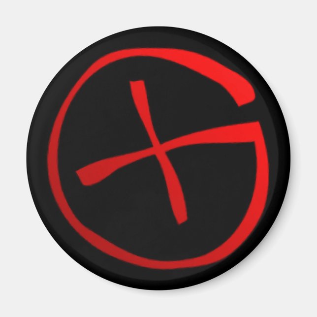 Íman Símbolo de Geocaching (Frente)