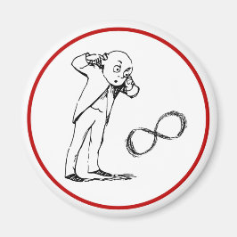 Íman Símbolo de Infinidade legal Magneta Filosófica