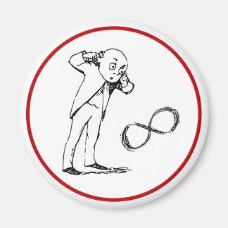 Íman Símbolo de Infinidade legal Magneta Filosófica