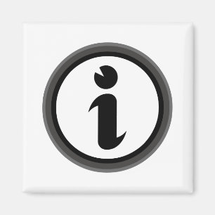 Íman Símbolo de informação