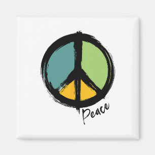Íman Símbolo De Paz Salvar A Terra Diz Não À Guerra Pac