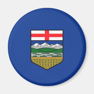 Íman Símbolo de província de Alberta Flag Canada