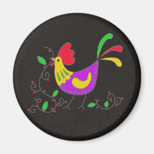 Íman Símbolo de Pysanka: Galo