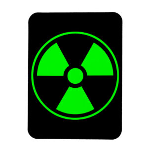 Íman Símbolo de Radiação Radioativa