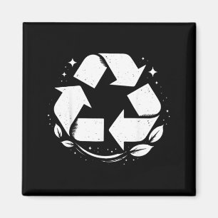 Íman Símbolo de Reciclagem Dia da Terra Meninos Meninas
