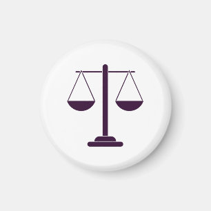 Íman Símbolo de Serviços Jurídicos Escalas da Justiça