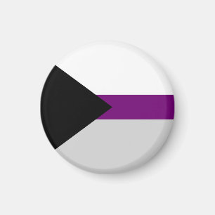 Íman Símbolo de sexualidade de bandeira demissexual ide