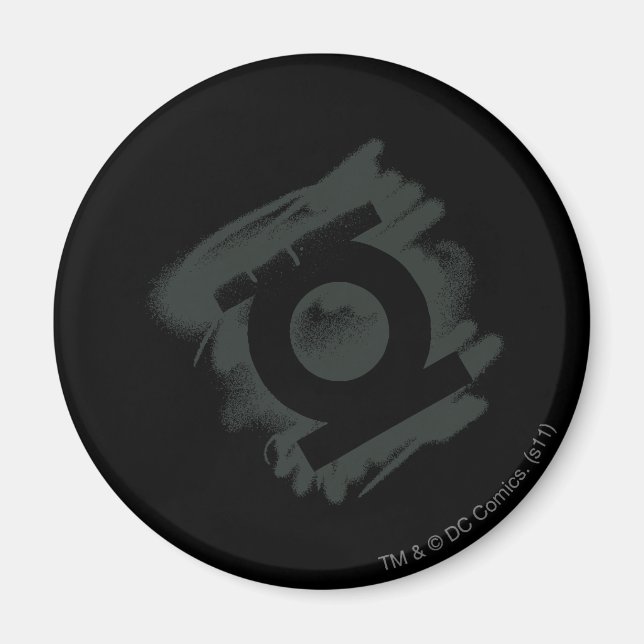 Íman Símbolo de Spray Lanterna Verde (Frente)