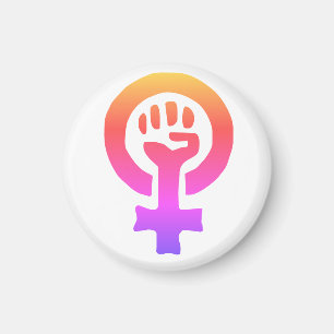 Íman Símbolo do Feminismo Vermelho