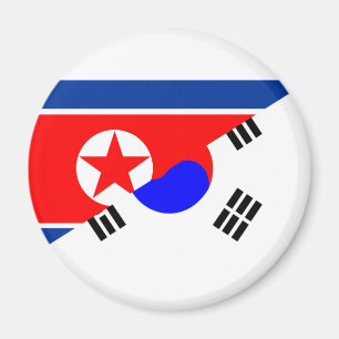 Íman símbolo do país de bandeira da coreia do sul do no