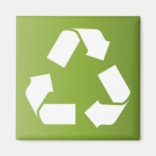 Íman SÍMBOLO DO reciclar
