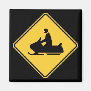 Íman Símbolo do Snowmobile