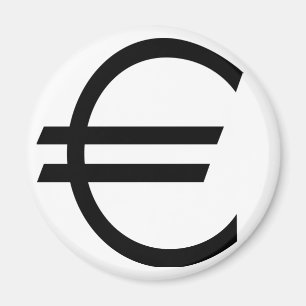 Íman Símbolo Euro