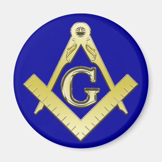 Íman Símbolo Freemonsry Magnet (Frente)