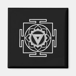 Íman Símbolo Hindu Yantra Kali Hinduísmo Yoga Arte Orie