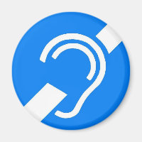 Símbolo internacional do Magnet para surdos