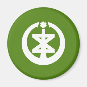 Íman Símbolo japão da prefeitura de Niigata