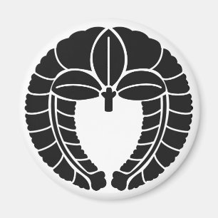 Íman Símbolo japonês da crista da família (KAMON)