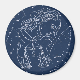 Íman Símbolo liar zodiaco