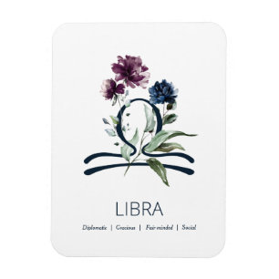 Íman Símbolo Libra Zodiac