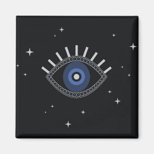 Íman Símbolo mágico de proteção dos olhos azuis