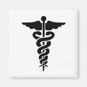 Íman Símbolo Médico Caduceus