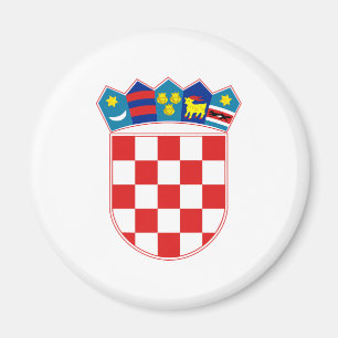 Íman Símbolo oficial da heráldica da brasão de Croat