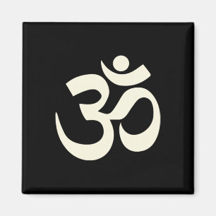 Íman Símbolo Om Omkar Aum Gráfico Espiritual Yoga Medit