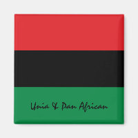 Símbolo Pan-Africano Flag & Unia / fã esportivo