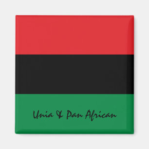 Íman Símbolo Pan-Africano Flag & Unia / fã esportivo