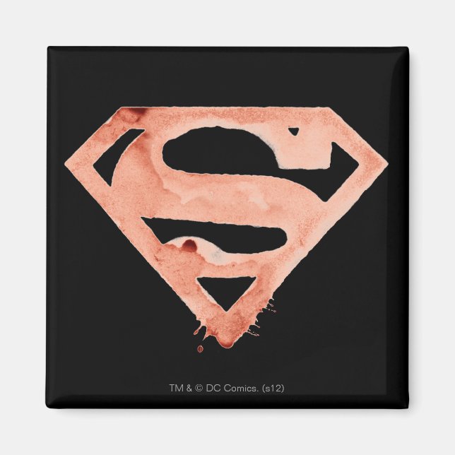 Íman Símbolo S do Café - Vermelho (Frente)