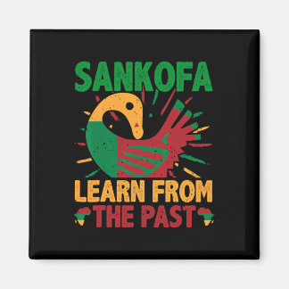 Íman Símbolo Sankofa e Adinkra Gana para a História Neg