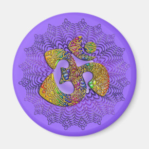 Íman Símbolo Universal OM / AUM - Ornamento