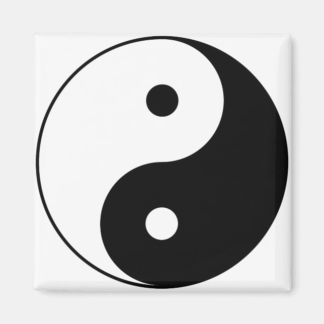 Íman Símbolo YIN E YANG (Frente)