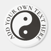 Símbolo Yin Yang - design de tatuagem sólida