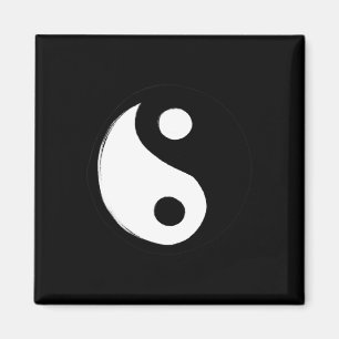 Íman Símbolo Yin Yang Design Retro Anos 90 Diversão Yin