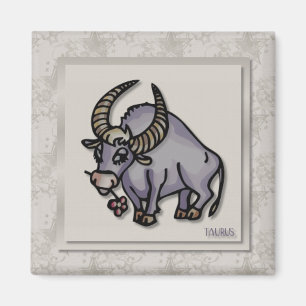 Íman Símbolo Zodiac Taurus Magnet
