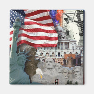 Íman Símbolos americanos dos EUA