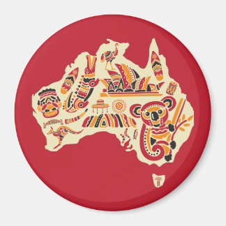 Íman Símbolos australianos