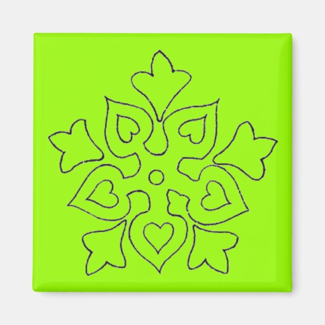 Íman Símbolos Cristãos Magnet (Frente)