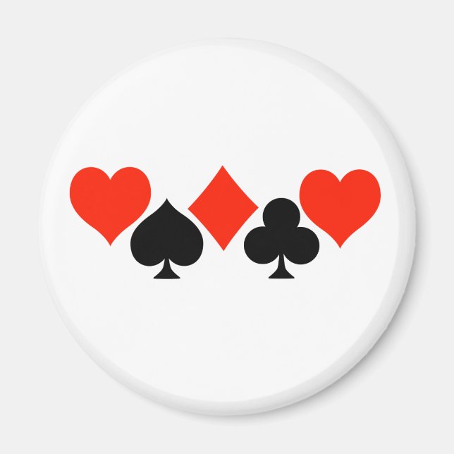 Íman Símbolos de cartão (Frente)