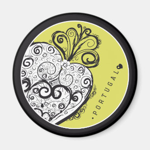 Íman Símbolos de Portugal - Filigrana filigrana