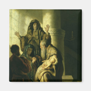 Íman Simeon e Hannah no Templo, 1627