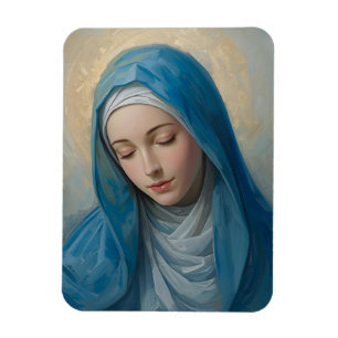 Íman Simpatia Maria Azul Frigorífico Dobrado