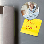 Íman Simpatia para sempre em nossa Foto do Coração<br><div class="desc">Design apresenta a sua foto favorita,  coração decorativo e modelo de texto personalizável.</div>
